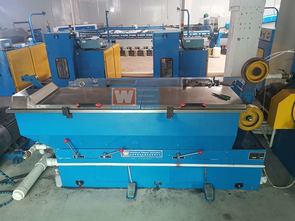 Intermediate 410V AC Copper Wire Drawing Machine 50Hz Disk Type Air Brake