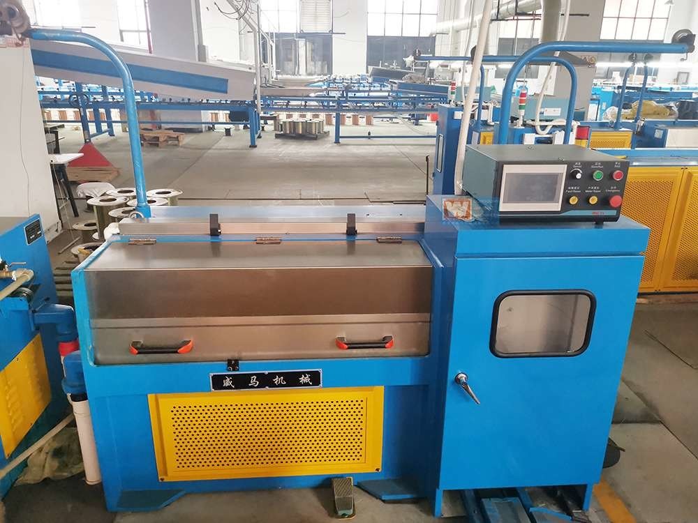 Wire Mapping Machine High Speed AWG Wire Drawing Machine 0.08 To 0.32 Mm For Cable Making