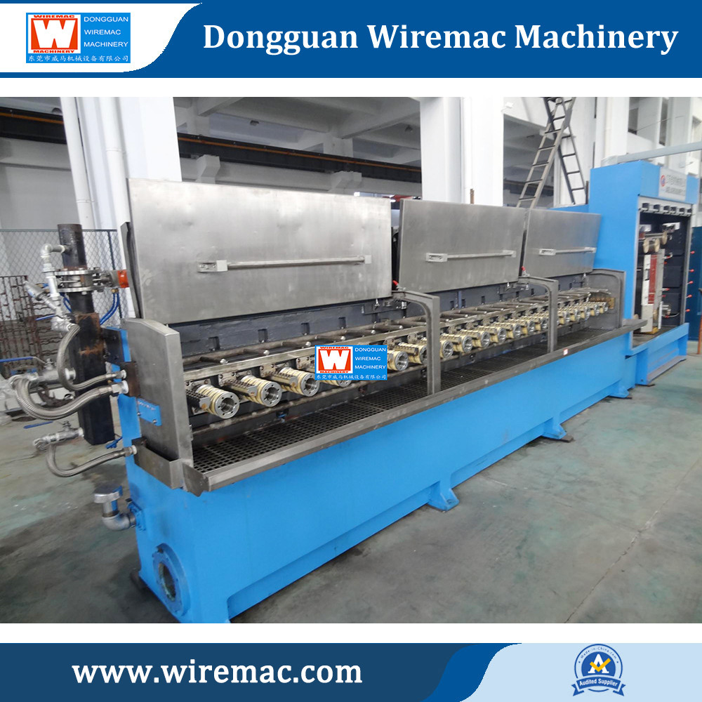 Spool Drawing Machine 14 Multi Wire Drawing Machine With Online Annealer And Automatic Spoolers