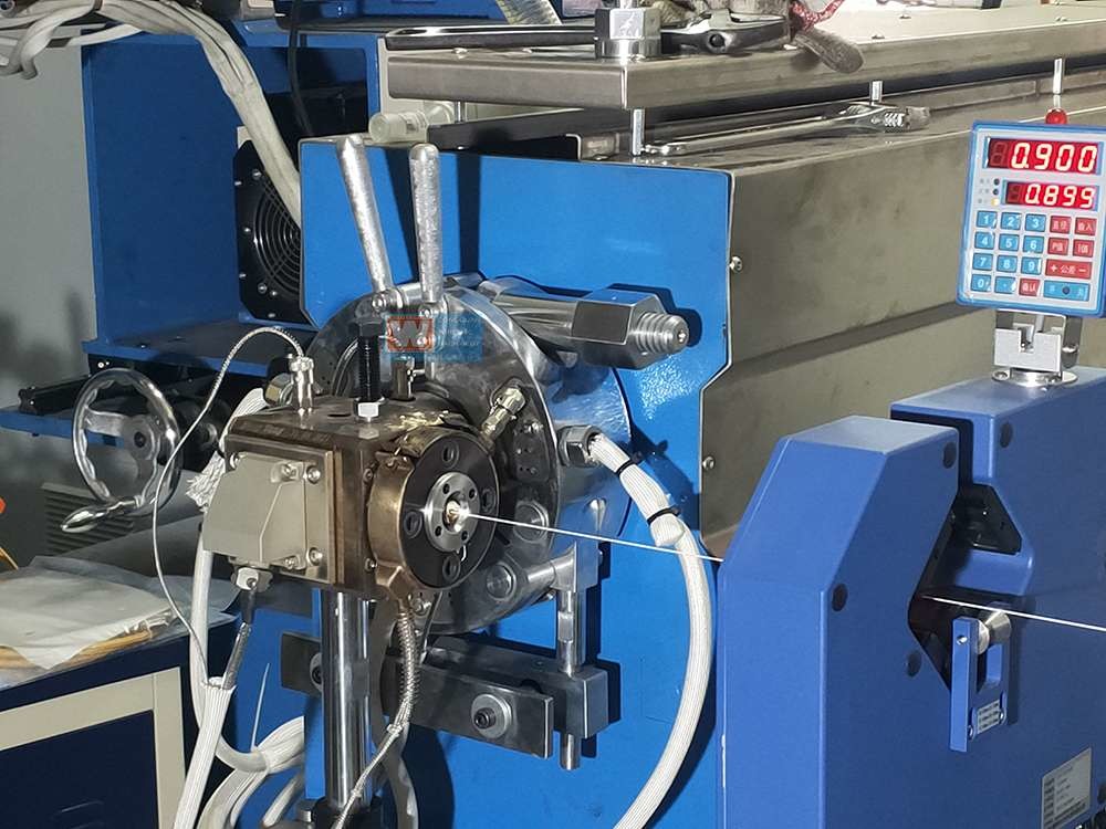 Practical PVC Cable Extruder Machine Motor Power 7.5KW For Copper Wire