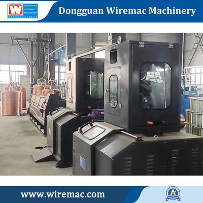 Gear Drive Spray Type 2 Wire Multi Drawing Machine With High Output
